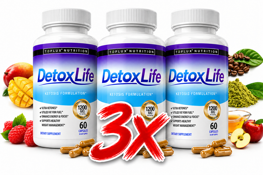 LLEVA 3 DetoxLife KETO 60 cápsulas